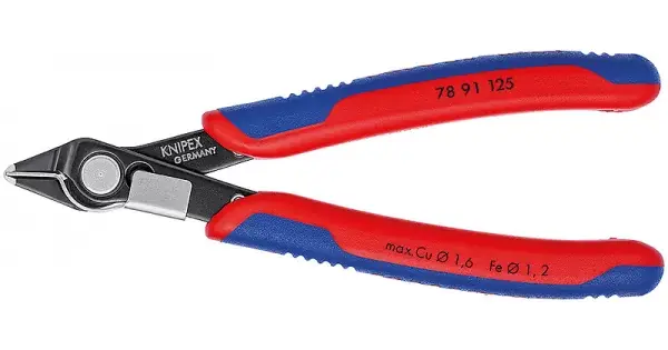 Kleště štípací boční Electronic Super Knips®, Knipex 125mm Výprodej