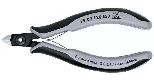 Kleště štípací boční, přesné ESD, Knipex 120mm Koupit Online