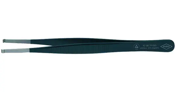 Pinzeta přesná ESD, Knipex 120mm Autentický