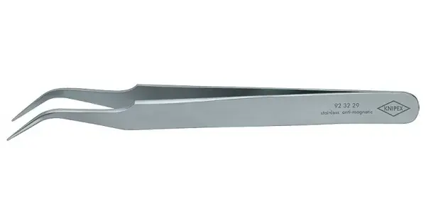 Expresní Doručení Pinzeta přesná, špičatá - zahnutá, Knipex 120mm