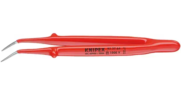 Pinzeta přesná, zahnutá izolovaná 1000V, Knipex 150mm Poslední Šance