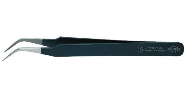 Nejprodávanější Pinzeta přesná, špičatá ESD, Knipex 120mm