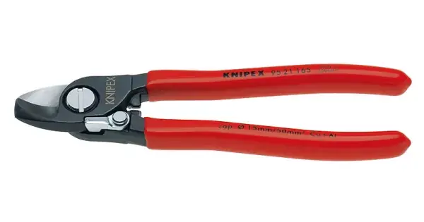 Novinka Nůžky na kabely s otevírací pružinou, Knipex 165mm