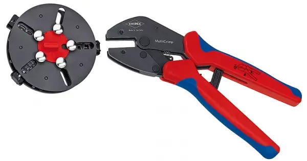 Kleště lisovací zásobníkové MultiCrimp®, Knipex 250mm Tovární Cena
