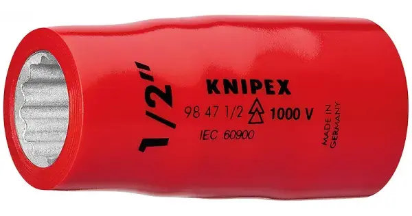 Hlavice nástrčná 1/2" izolovaná 1000V, Knipex 5/8 Koupit Online