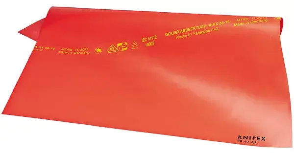 Přehoz pryžový isolační 1000V, Knipex 500 x 500mm Akce