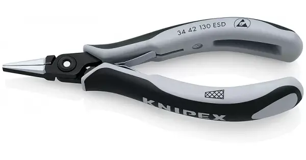 Kleště přesné pro elektroniku - ploché ESD, Knipex 135mm Odeslání Ihned