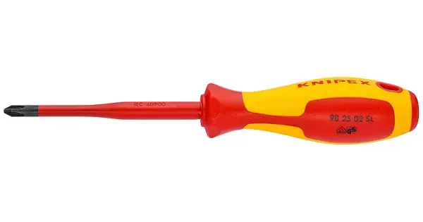 Šroubovák křížový Phillips® izolovaný 1000V VDE, Knipex PZ2 Speciální Cena