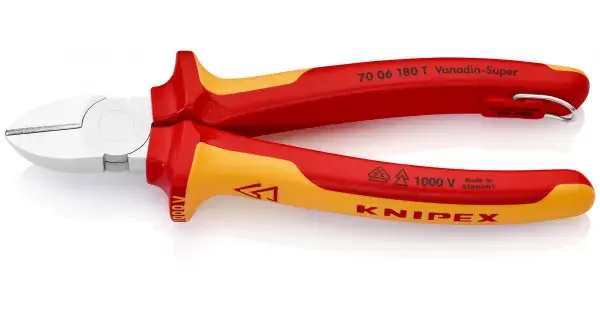 Boční štípací kleště izolované 1000V VDE, Knipex 180mm Jen Po Omezenou Doba