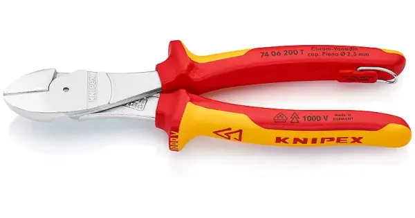 Originální Kleště silové štípací izolované 1000V VDE, Knipex 200mm