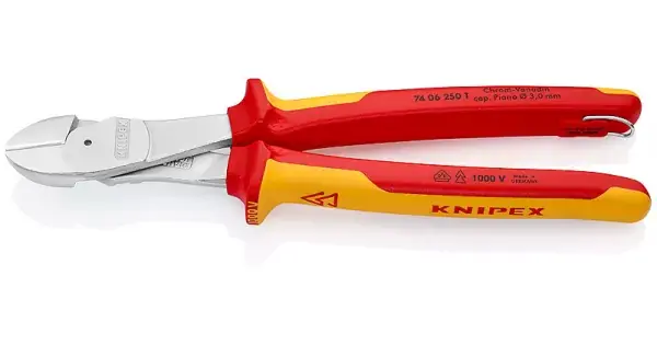 Odeslání Ihned Kleště silové štípací izolované 1000V VDE, Knipex 250mm
