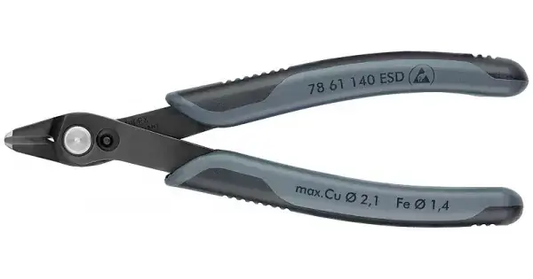 Kleště štípací boční Electronic Super-Knips® XL Knipex 140 mm Jen Po Omezenou Doba
