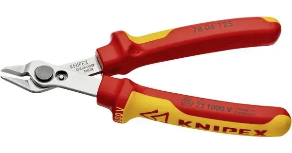 Přesné izolované kleště Knipex VDE Electronic Super Knips® Vrácení Zdarma