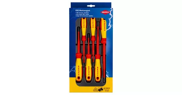 Novinka Sada šroubováků 6ks izolované 1000V VDE Knipex