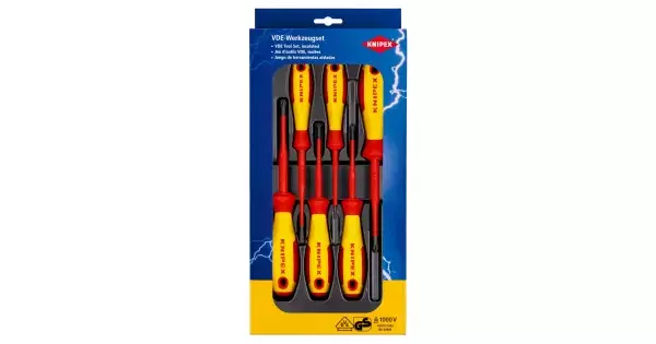 Hit Sezóny Sada šroubováků 6ks izolované 1000V VDE Slim Line, Knipex