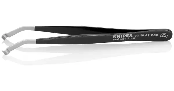 Ověřený Polohovací pinzeta ESD 120 mm Knipex