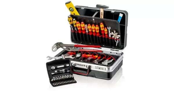 Vysoce Kvalitní Kufr s nářadím KNIPEX „Vision27“ pro instalatéry 52ks