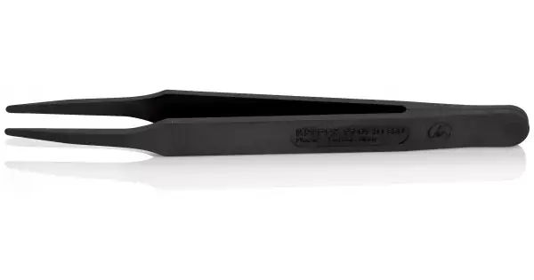 Ověřený Plastová pinzeta ESD 115 mm Knipex