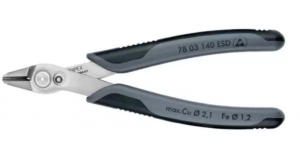 Kleště štípací boční Electronic Super Knips® XL ESD Knipex 140mm Objednat Nyní