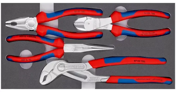 Sada kleští v pěnové vložce Knipex Akční Nabídka