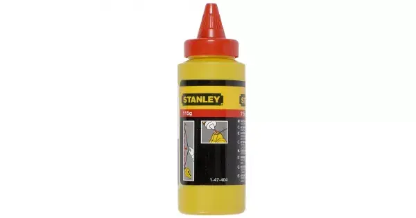 Prášková křída červená 115g Stanley 1-47-404 Must-Have