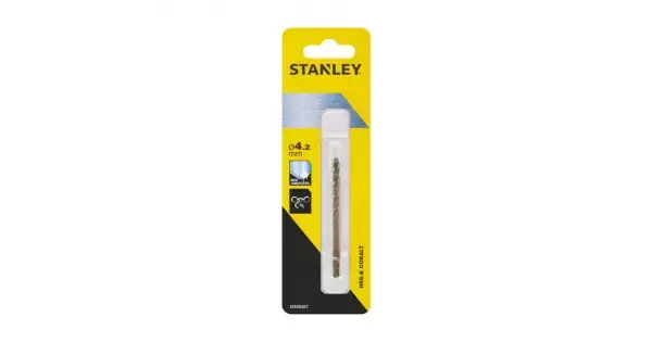 Nakupujte Hned Vrták do kovu HSS-E Cobalt 4,2 x 75/43 mm Stanley STA50207