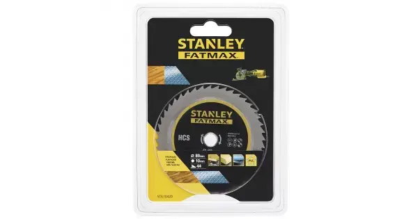 Akční Nabídka Pilový kotouč na dřevo, překližku, plast, kov HCS 89 x 10 mm, 44 zubů Stanley STA10420