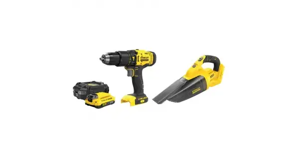 Koupit Online Kombinovaná sada V20 18V 1x2,0Ah Stanley FatMax SFMCK219D1