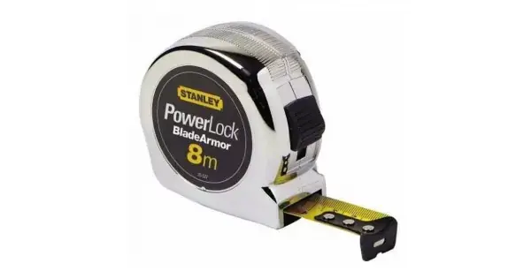 Svinovací metr 8m Stanley PowerLock 0-33-527 Vrácení Zdarma