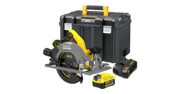 Levný Aku okružní pila 18V/1x4,0Ah STANLEY FATMAX V20 SFMCS551M1T