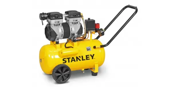 Horká Nabídka Kompresor tichý bezolejový 24l 59dB(A) Stanley SXCMS1324HE