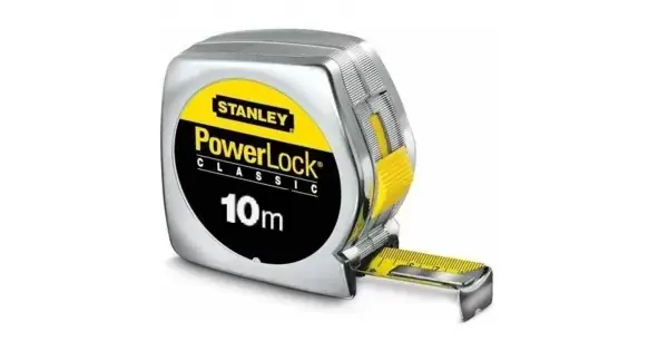 Svinovací metr 10m, plastové ABS pouzdro Stanley 0-33-442 Originální
