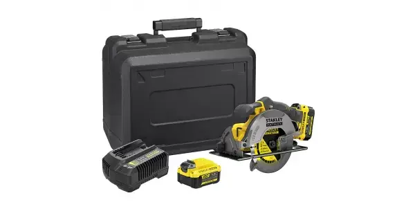 Ihned K Objednání Aku okružní pila V20 18V 2x4,0Ah Stanley FatMax SFMCS500M2K