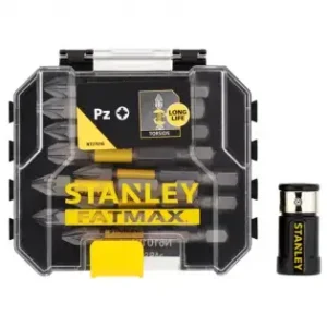 10dílná sada 50 mm torzních bitů PZ s držákem bitů Stanley STA88565 Nejprodávanější