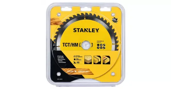 Pilový kotouč TCT/HM pro příčné řezy 210 x 30 mm, 48 zubů Stanley STA13045 Nakupujte Hned