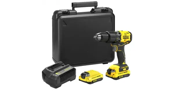 Aku příklepová vrtačka V20 18V 2x1,5Ah Stanley FatMax SFMCD715C2K Akční Cena
