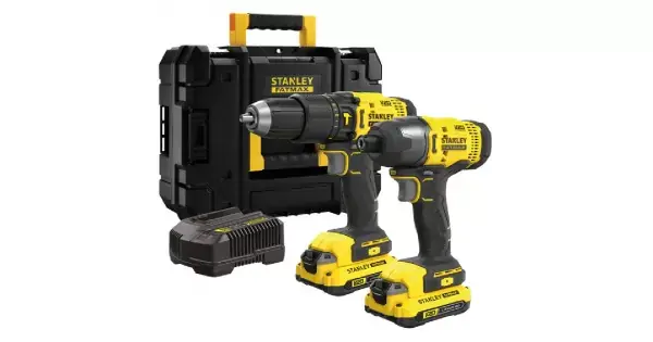 Top Prodej Kombo sada aku nářadí V20 18V 2x2,0Ah Stanley FatMax SFMCK465D2T