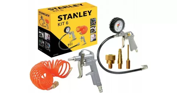 Sada příslušenství ke kompresorům 6dílná Stanley 9045717STN Vrácení Zdarma