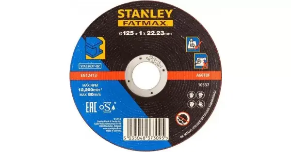 Originální Řezný kotouč na kov 125x22,2 STANLEY FATMAX STA32637