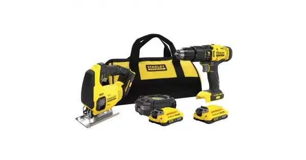 Kombinovaná sada V20 18V 2x2,0Ah Stanley FatMax SFMCK212D2S Nejlepší Cena
