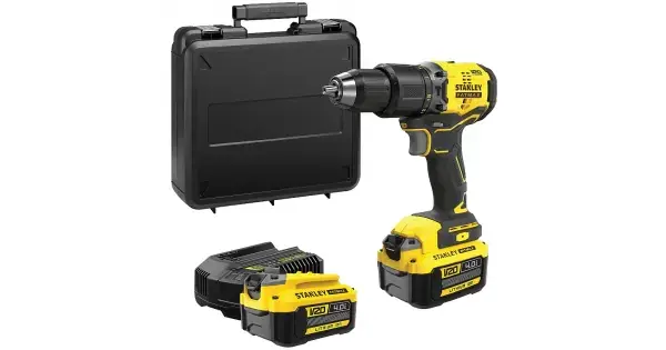 Aku příklepová vrtačka V20 18V 2x4,0Ah Stanley FatMax SFMCD715M2K Nejprodávanější