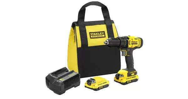 Omezená Nabídka Aku vrtačka V20 18V 2x1,5Ah Stanley FatMax SFMCD700C2S