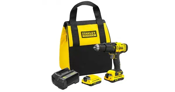 Cenově Výhodný Aku příklepová vrtačka V20 18V 2x1,5Ah Stanley FatMax SFMCD711C2S