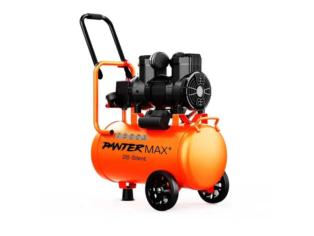 PANTERMAX® Super tichý bezolejový kompresor AirFlow® 26 SILENT Ověřený