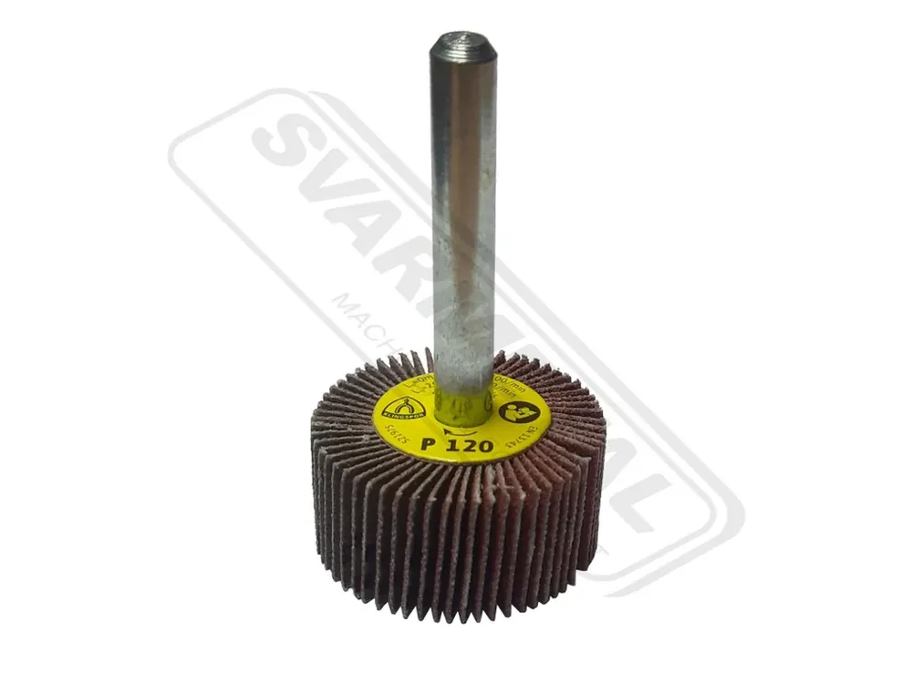Lamelový kotouč na stopce KLINGSPOR KM613 30x15mm ZR120 Horká Nabídka