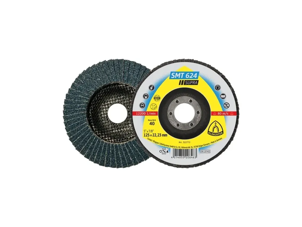 Lamelový kotouč KLINGSPOR SMT624 150mm ZR80 Novinka