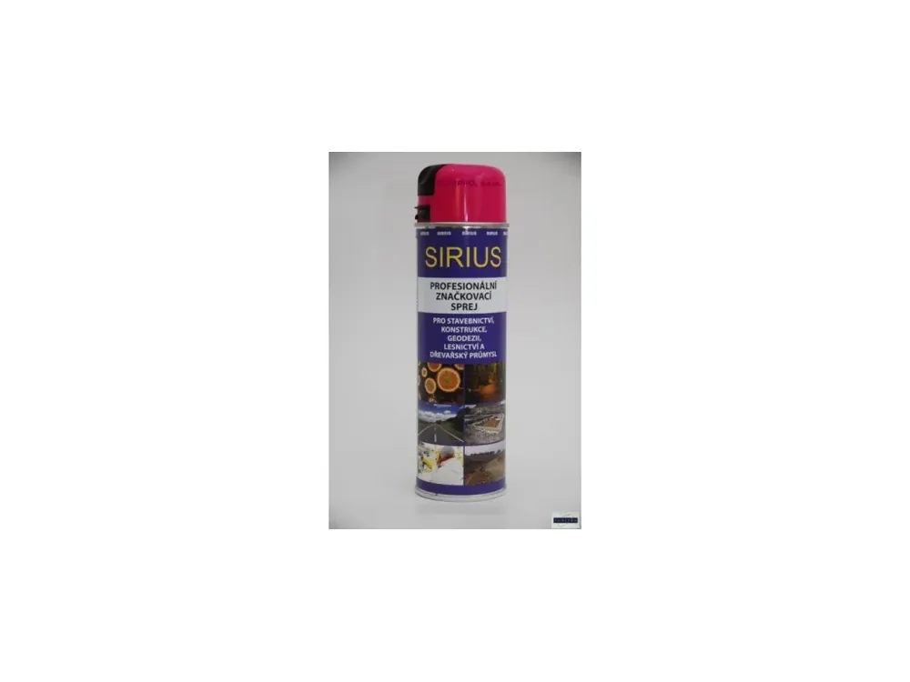 Značkovací sprej Sirius Standard 500ml - růžový Poslední Šance