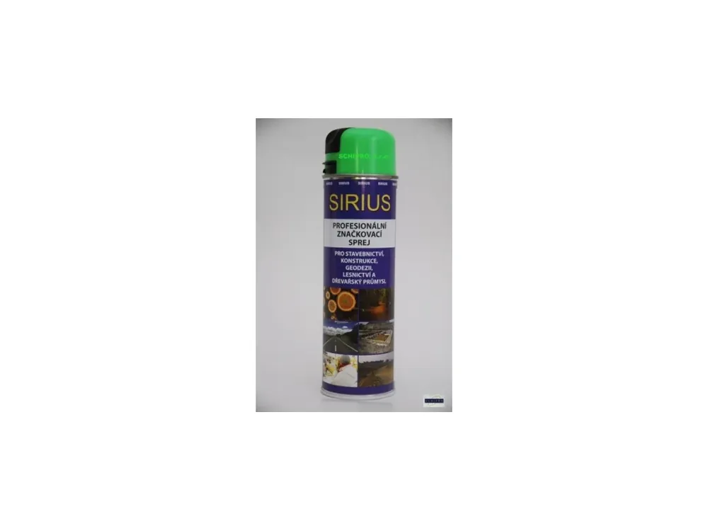 Hit Sezóny Značkovací sprej Sirius Standard 500ml - zelený
