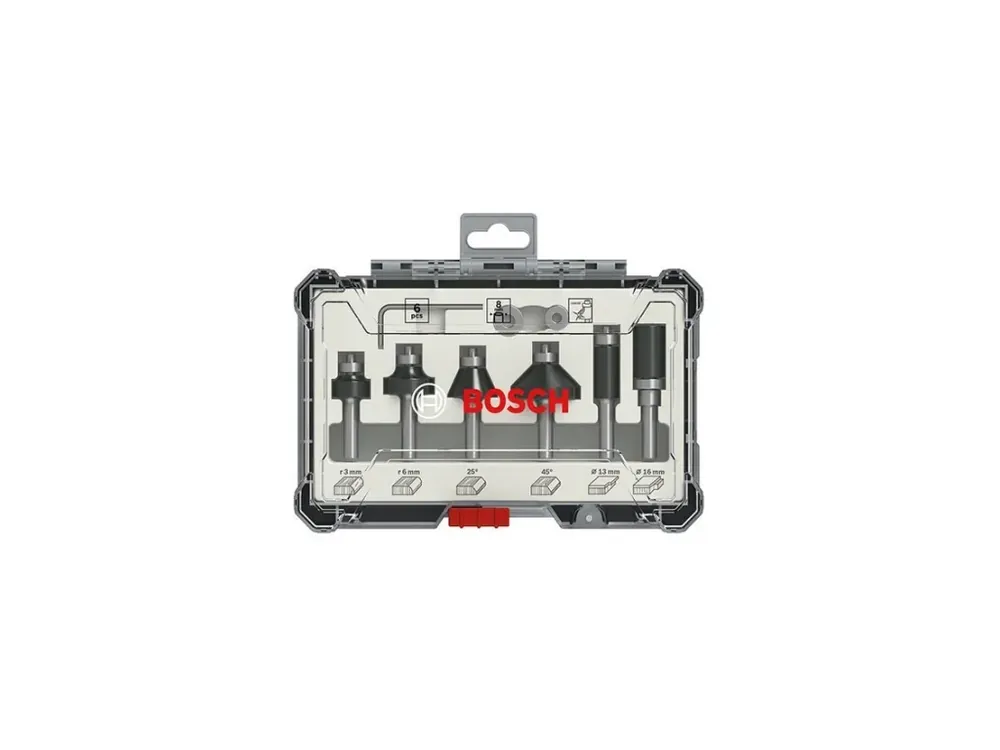 Bosch sada fréz s vřetenem Ø 8 mm 2.607.017.469 Časově Omezené