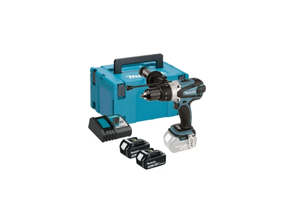 Makita DHP458RTJ aku příklepový šroubovák Expresní Doručení
